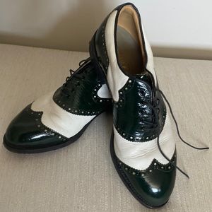 Vintage golf shoes.